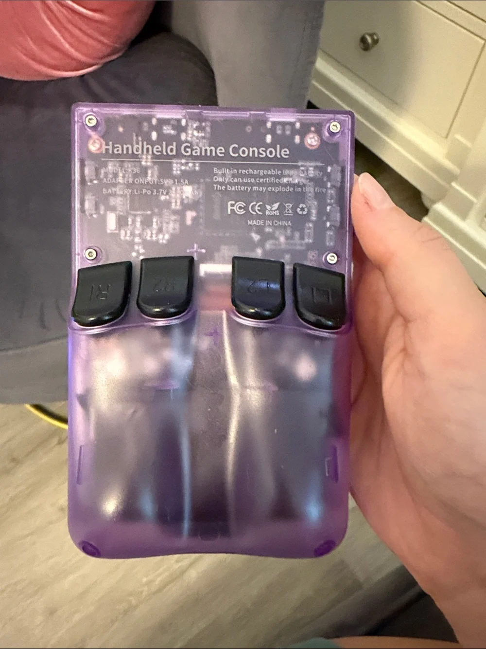 K36 purple transparent